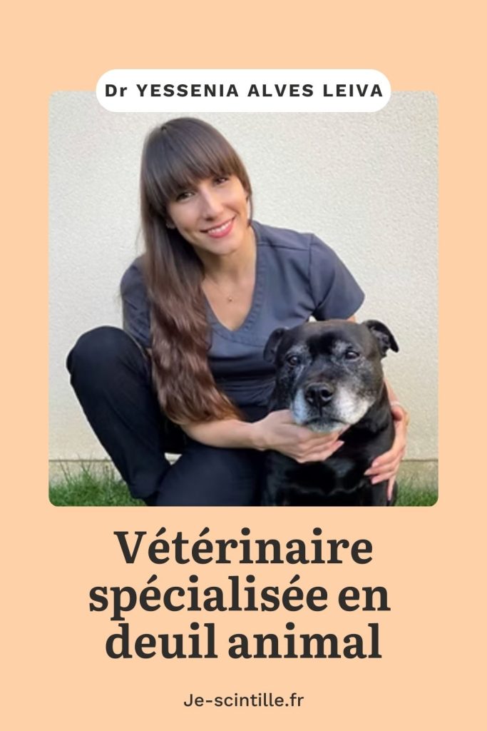Portrait du Dr Yessenia Alves Leiva, vétérinaire spécialisée en deuil animal