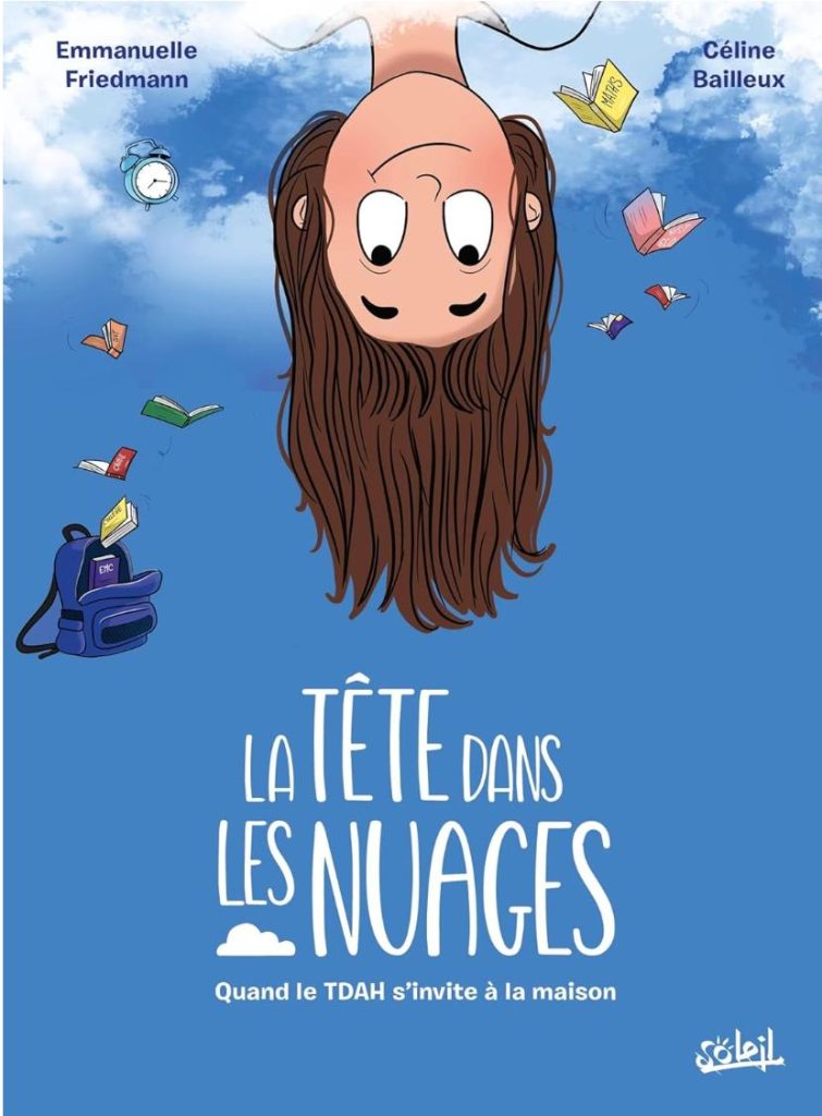 Couverture du livre " La tête dans les nuages"