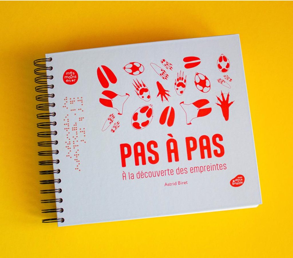 Livre tactile Pas à pas