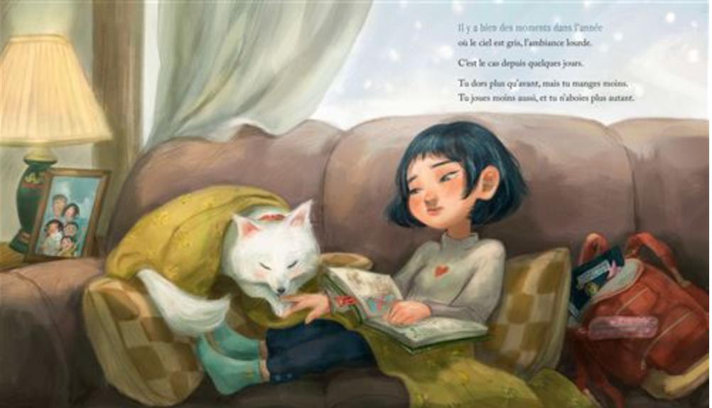 Intérieur du livre Le plus doux des adieux, de Kelly Wu