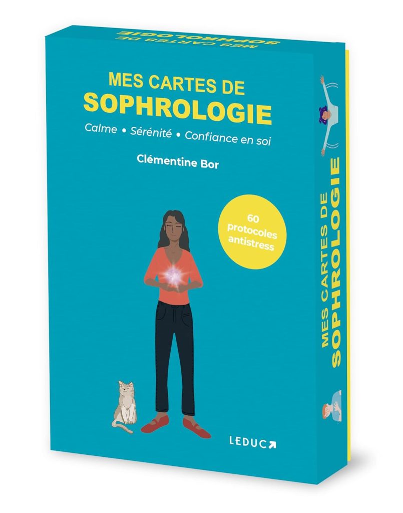 Couverture du livre mes cartes de Sophrologie de Clémentine Bor